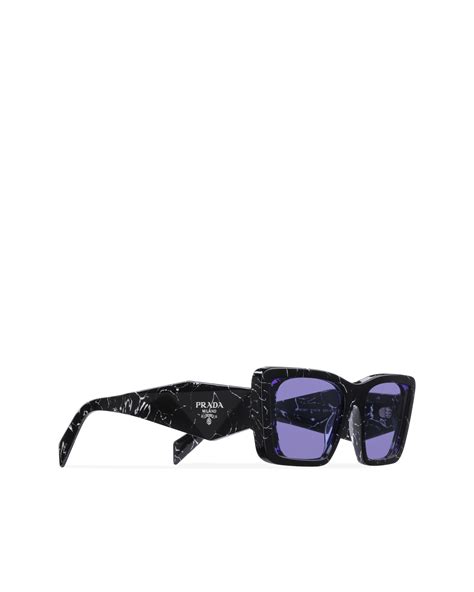 Purple Lenses Prada Symbole Sunglasses 